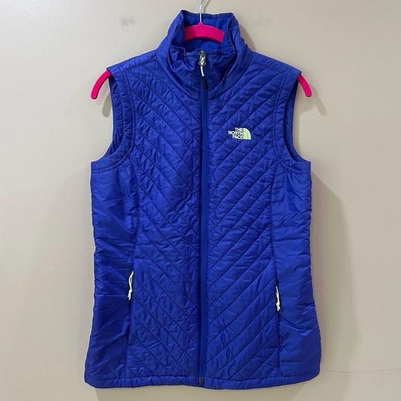 The North Face Kayla Quilted Vest Lightweight Tech Purple - Picture 1 of 8